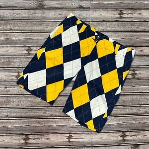 Loudmouth Vibrant Argyle Athletic Shorts